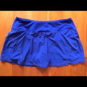Zella Tennis Skirt - Royal Blue - Large